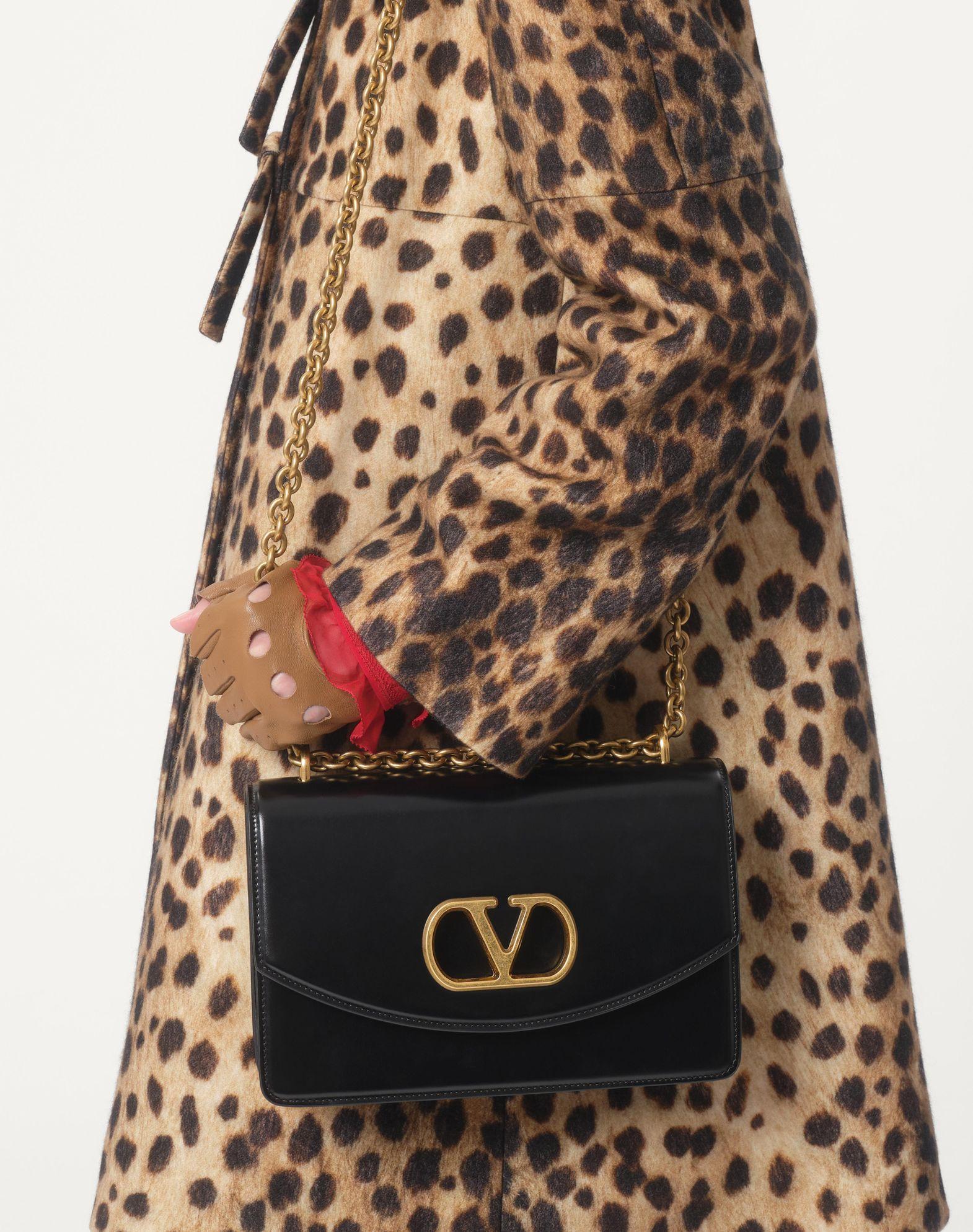 Jaguar Spots Printed Wool Cloth Coat  Product Image