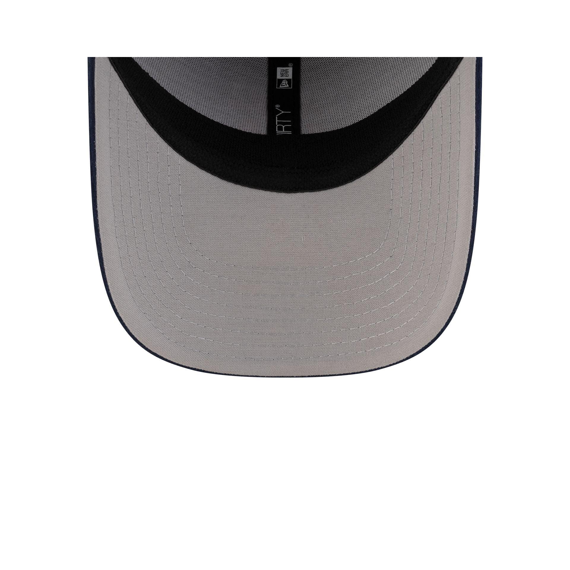 Houston Roughnecks Navy 39THIRTY Stretch Fit Hat Male Product Image