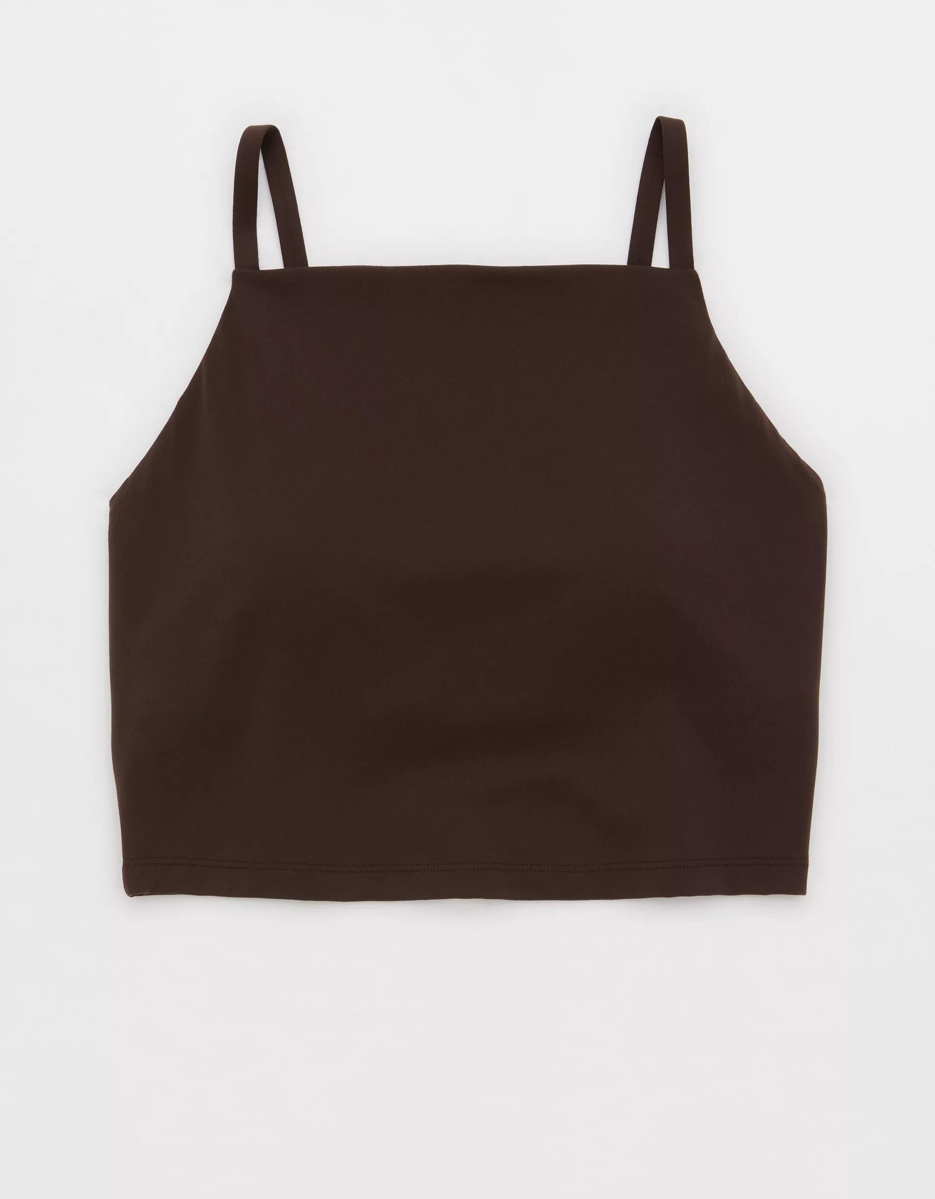 OFFLINE By Aerie Real Me Apron Longline Sports Bra Product Image