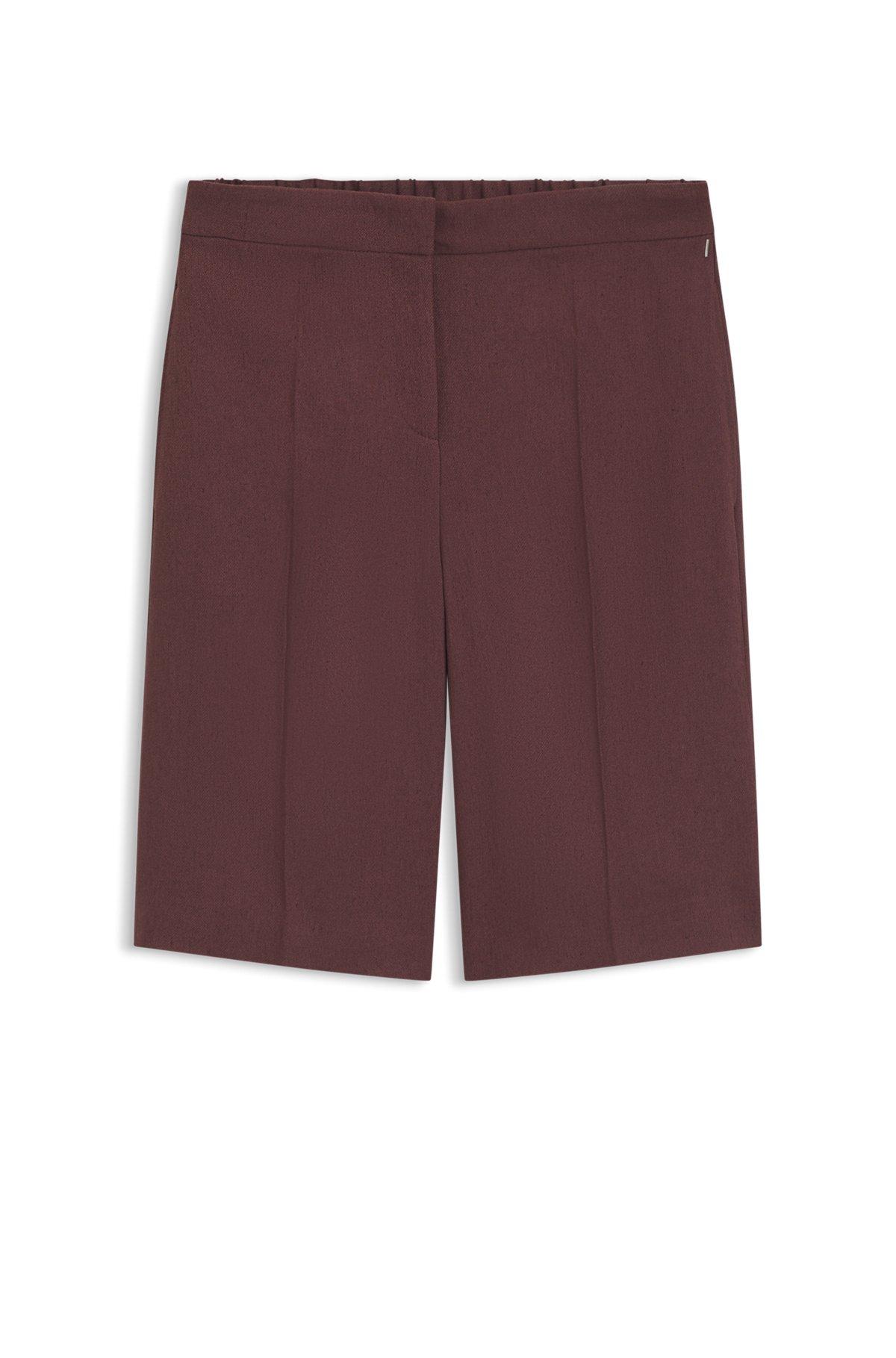 Relaxed-fit shorts in a linen blend Product Image