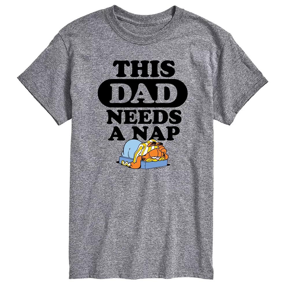 Men's Garfield This Dad Needs A Nap Graphic Tee,  Product Image