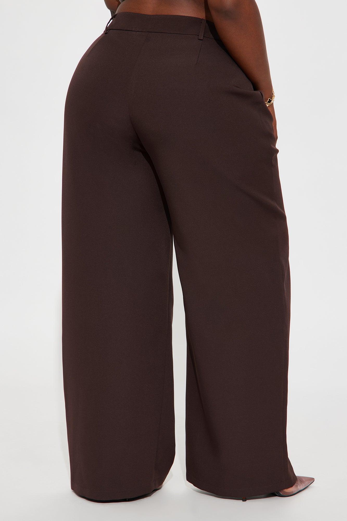 High Investment Trouser Pant - Chocolate Female Product Image