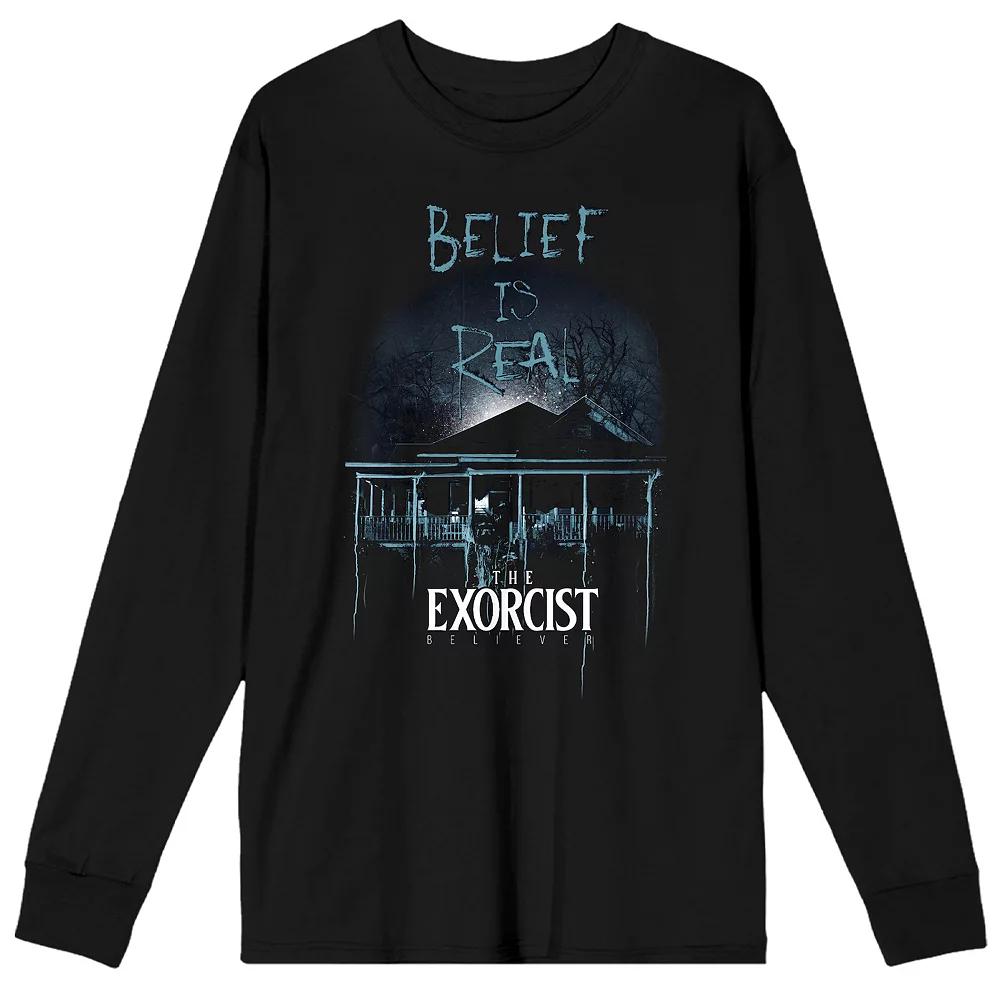 Men's The Exorcist Believer Horror Long Sleeve Tee,  Product Image