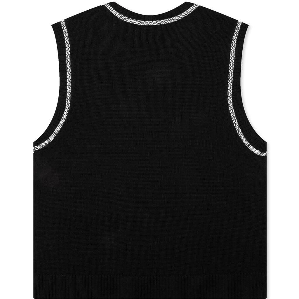 Knitted 24 Basketball Jersey - Black Male Product Image