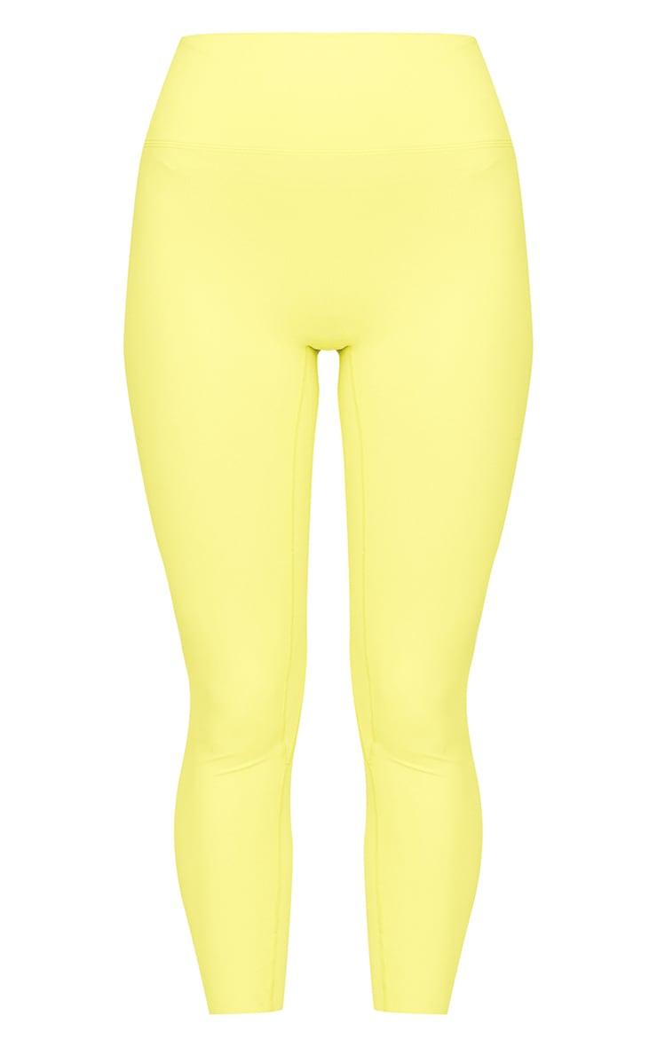 Lime Ultimate Sculpt High Waist Gym Leggings Product Image