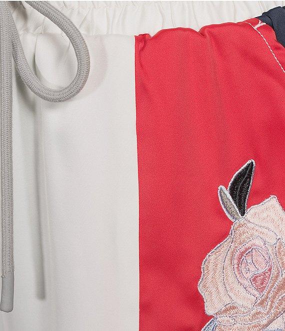 FP Movement In The Ring Floral Paneled Drawstring Shorts Product Image