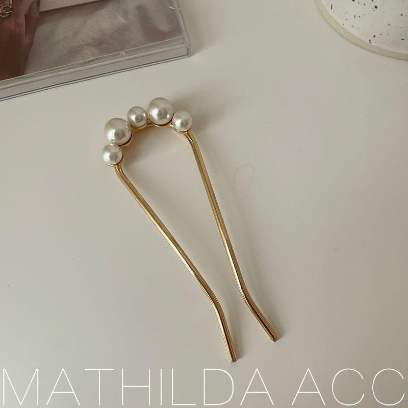 Faux Pearl Hair Stick Product Image