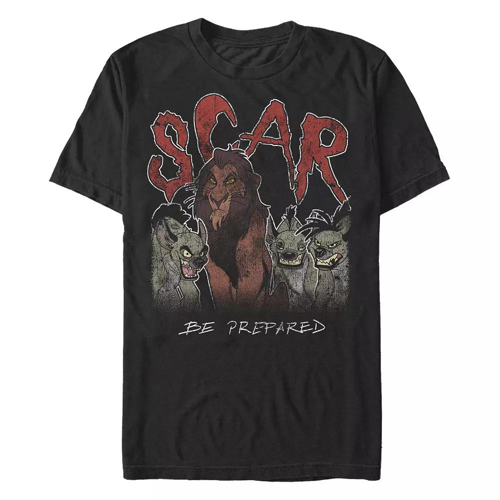 Disney's The Lion King Scar Be Prepared Men's Graphic Tee,  Product Image