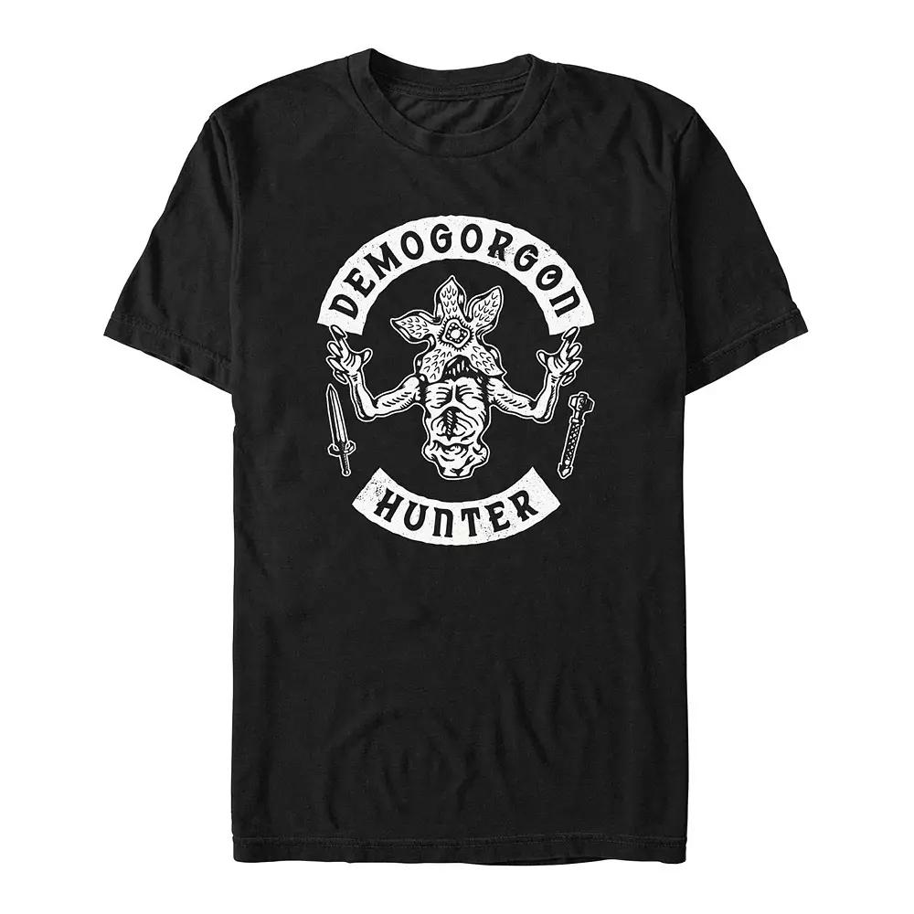 Men's Stranger Things Demogorgon Hunter Graphic Tee,  Product Image