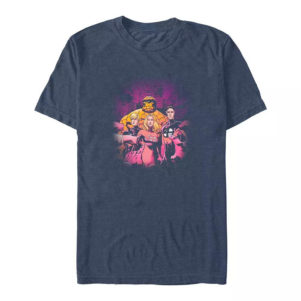 Big & Tall Marvel Fantastic Four Blame Games Graphic Tee, Men's,  Product Image