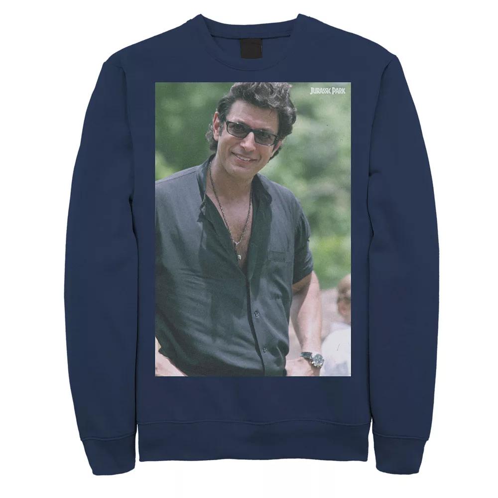 Men's Jurassic Park Jeff Goldblum Smile Poster Style Sweater,  Product Image
