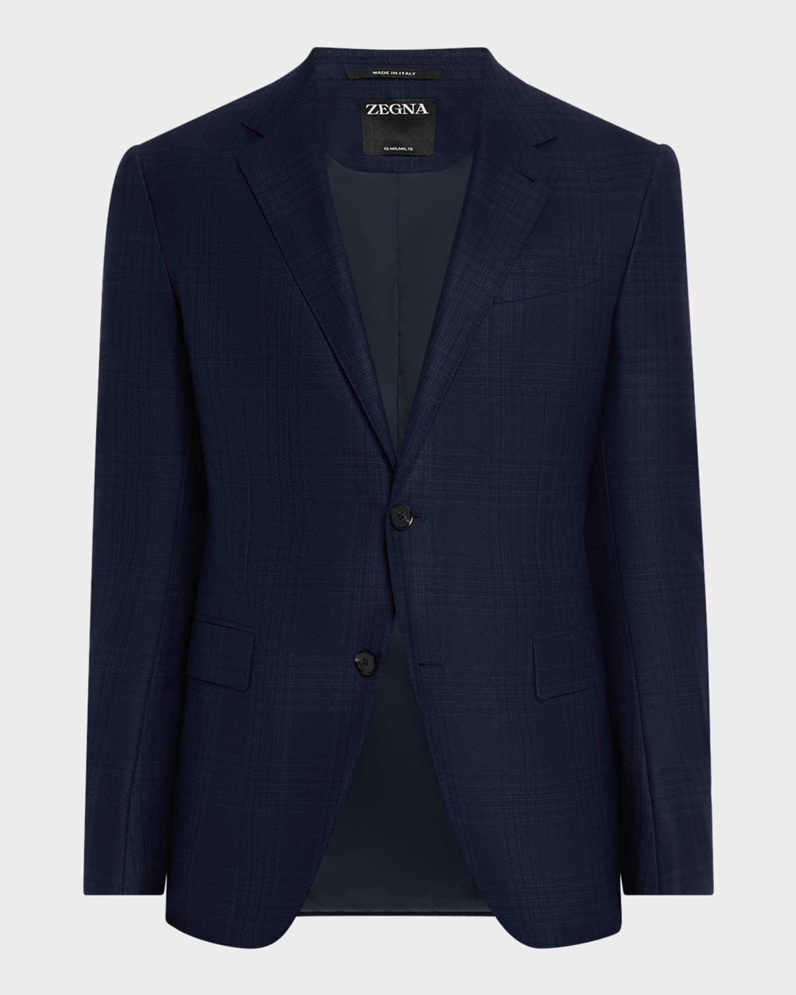 Men's Prince of Wales Wool Jacket Product Image