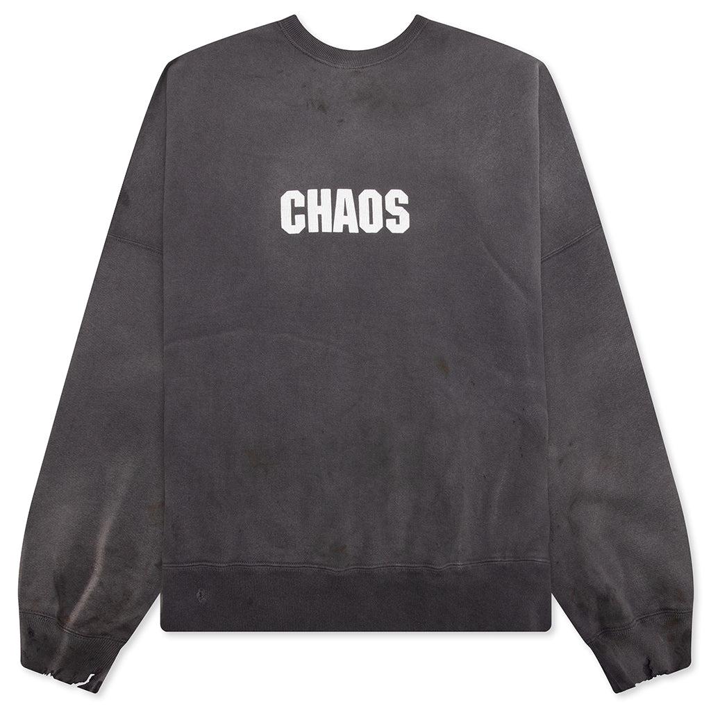 Chaos Crew Sweater - Charcoal Male Product Image