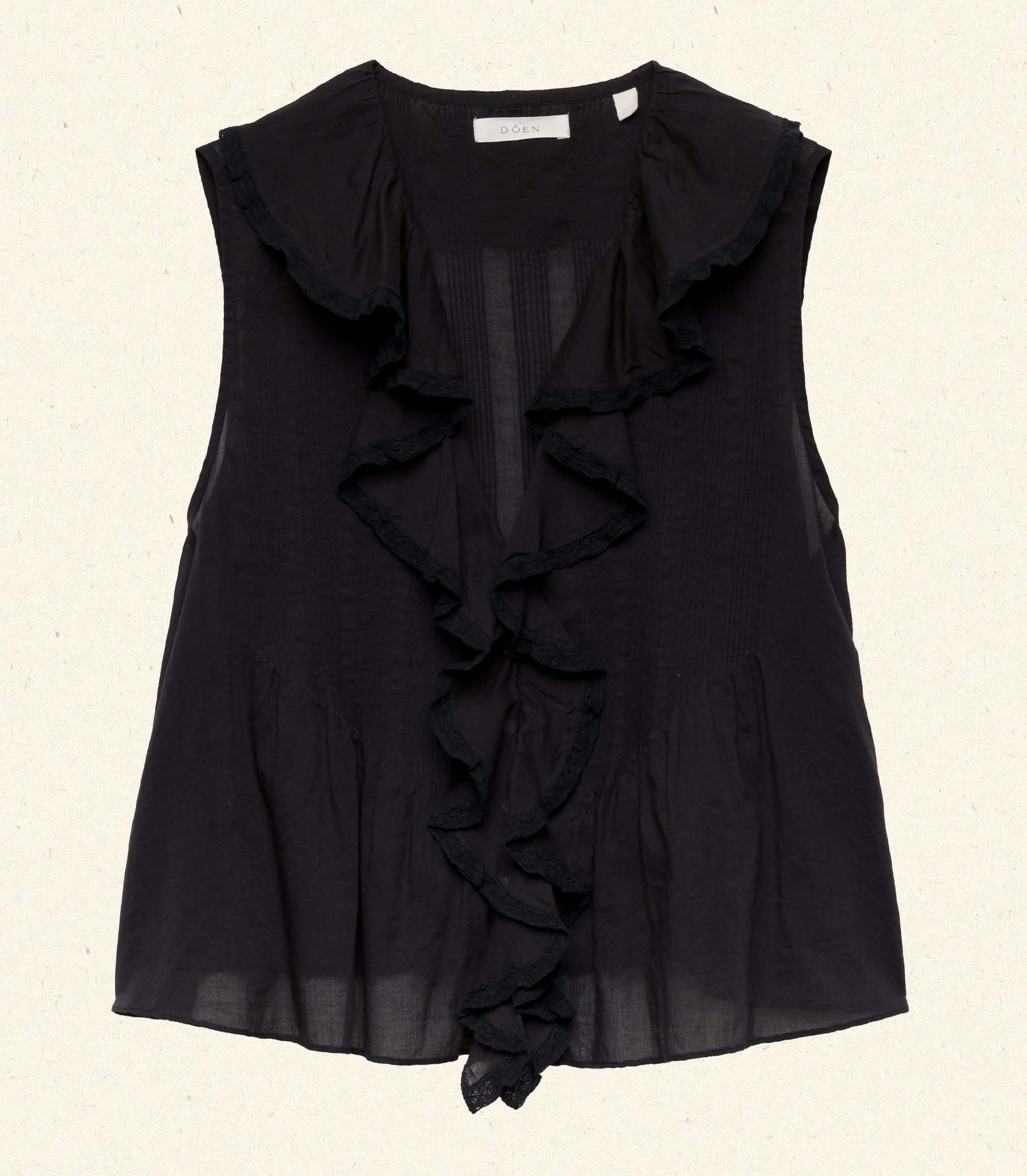 HILDA TOP -- BLACK Product Image