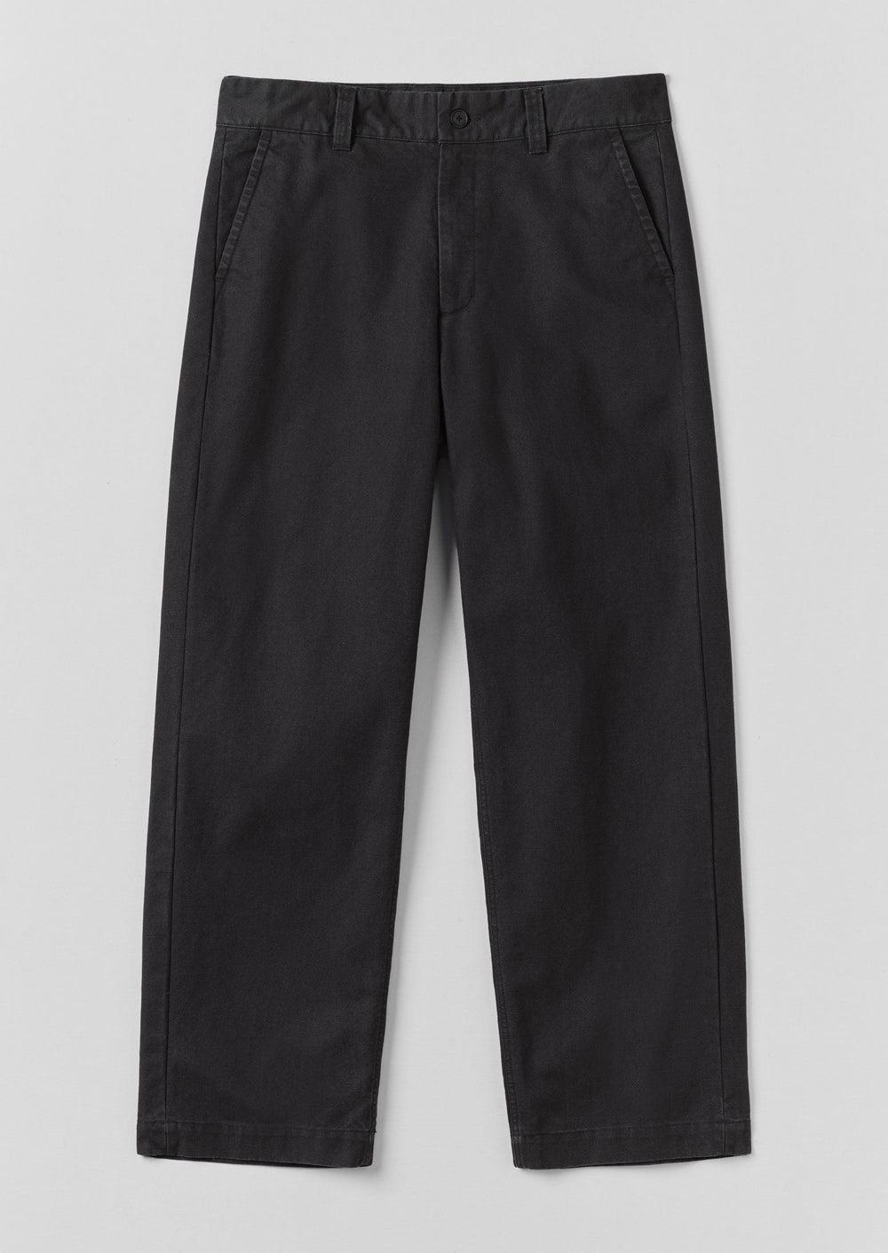 Rory Cotton Canvas Pants | Slate Product Image