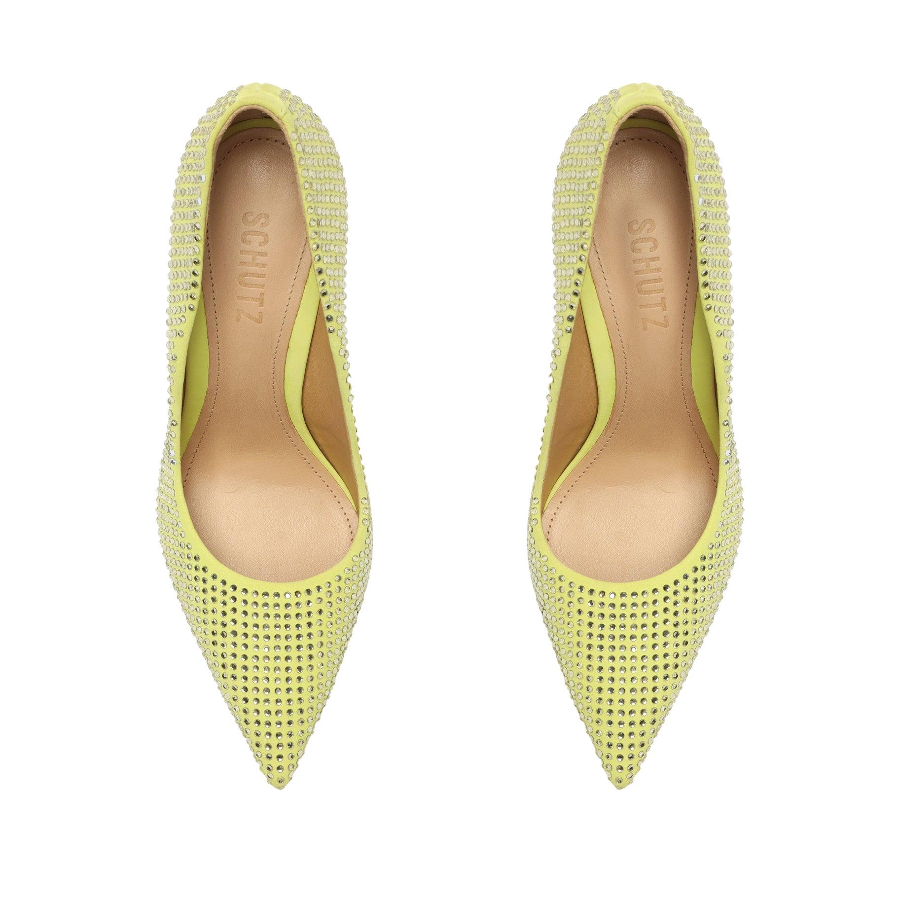 Lou Crystal Nubuck Pump Product Image