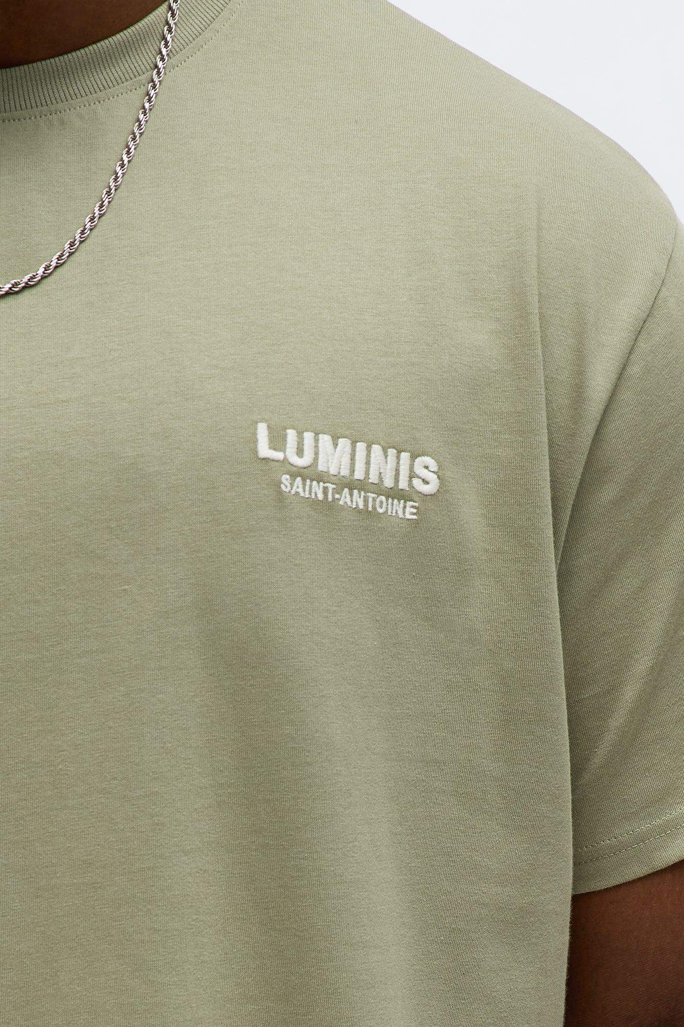 Luminis Saint Antoine Short Sleeve Tee - Sage Male Product Image
