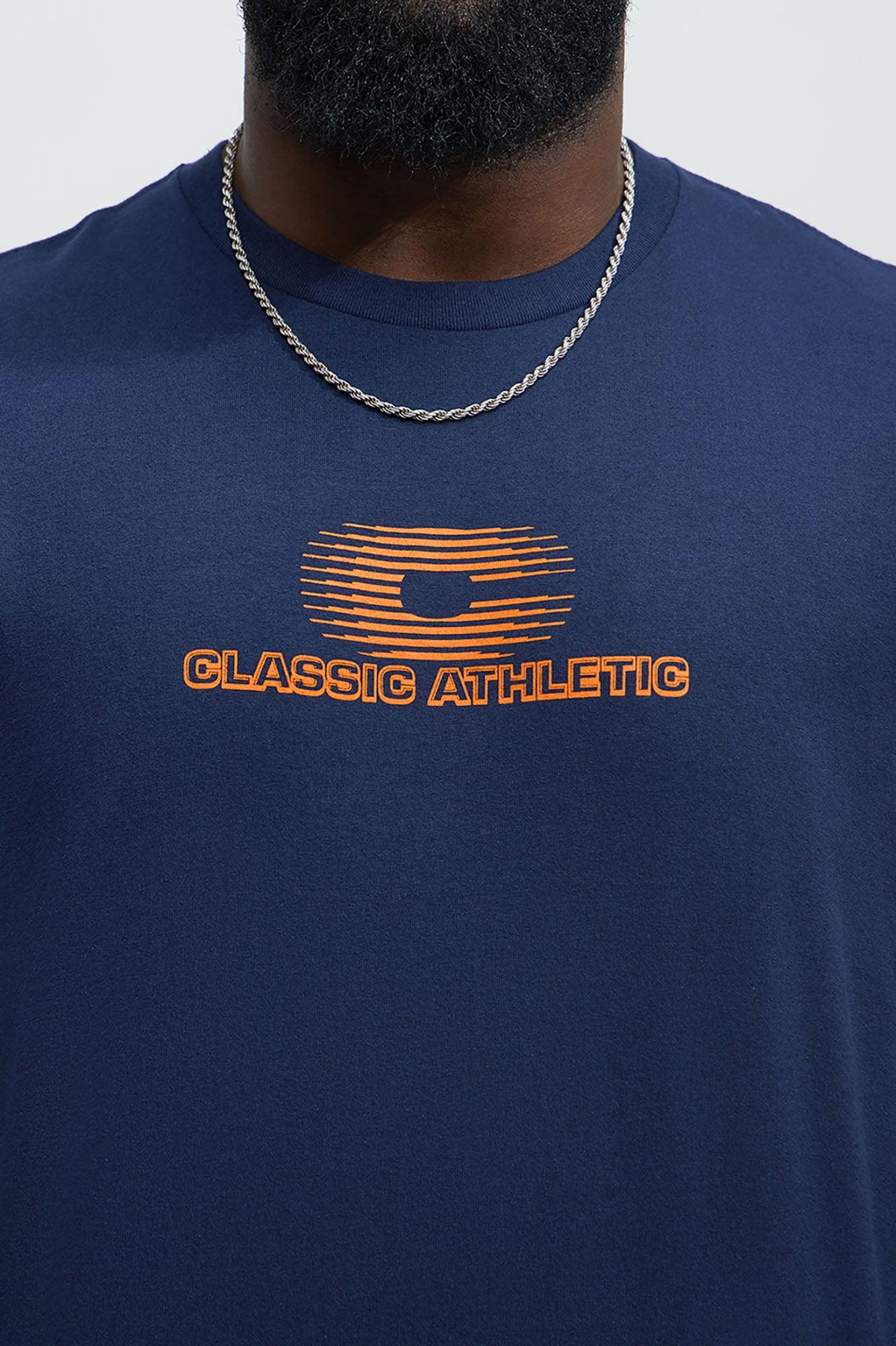 Classic Athletic Muscle Tee - Navy Product Image