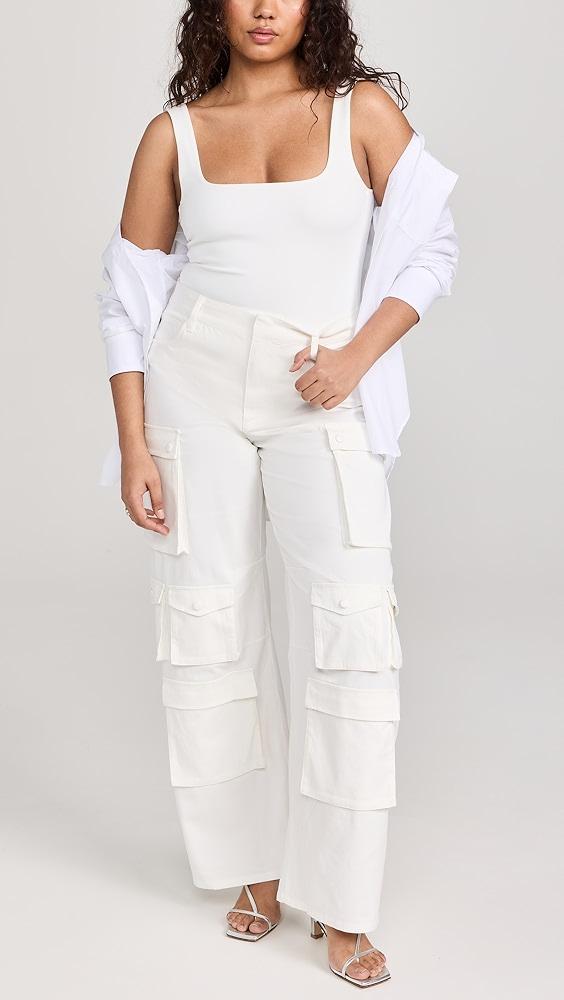 Good American Modern Tank Scuba Thong Bodysuit | Shopbop Product Image