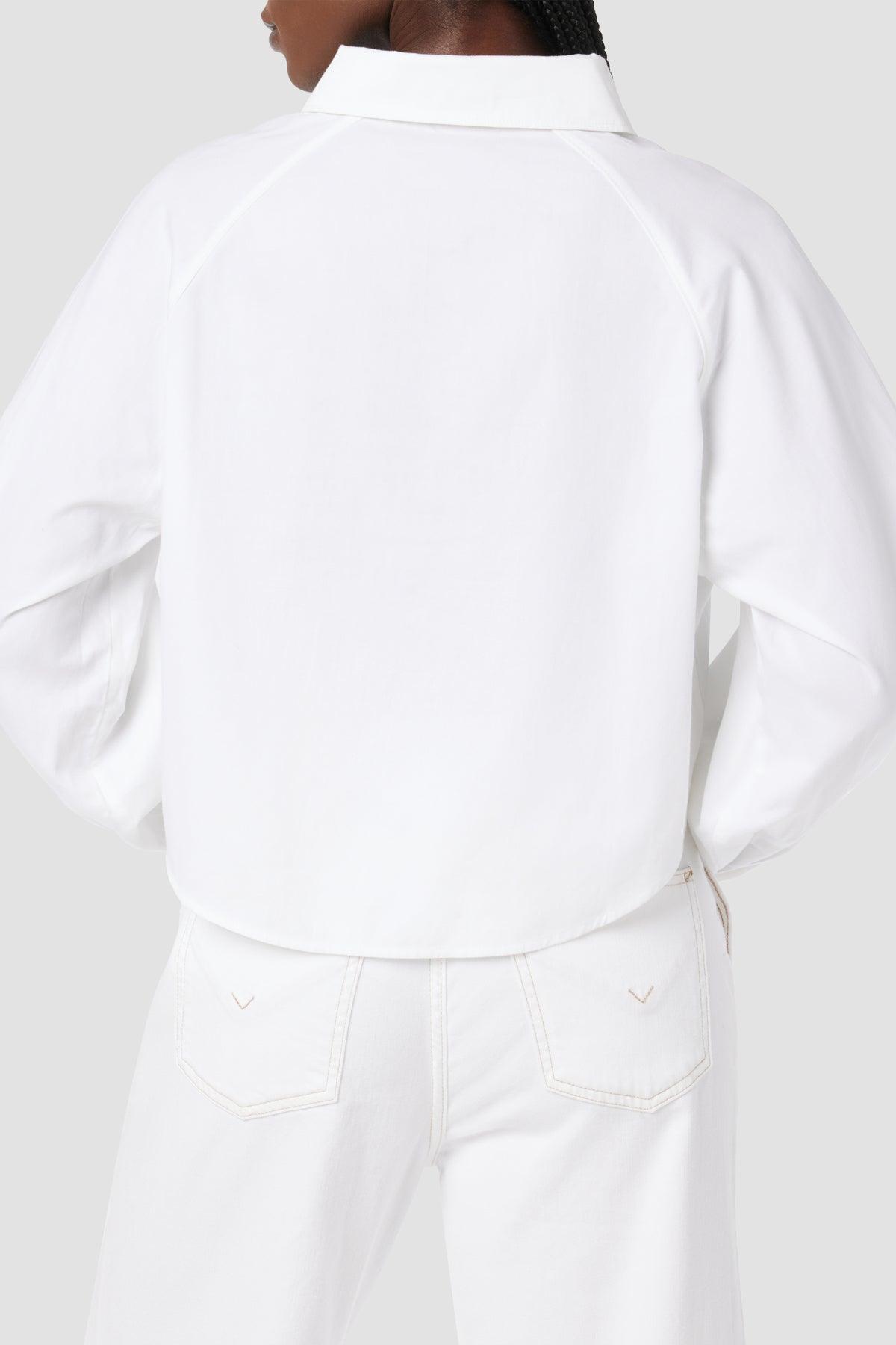 Raglan Balloon Sleeve Button Down Shirt Female Product Image