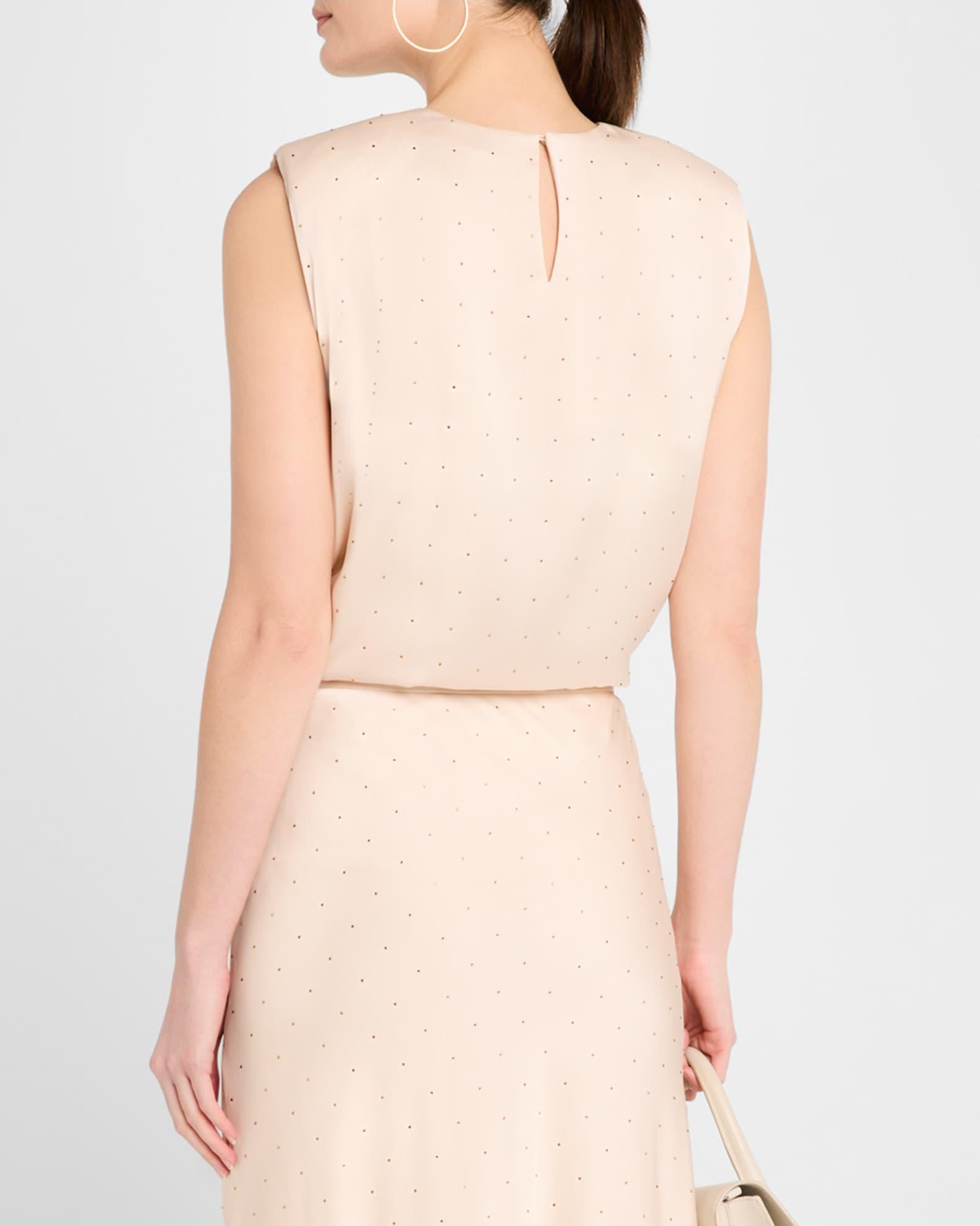 Crystal Embellished Jersey Top Product Image