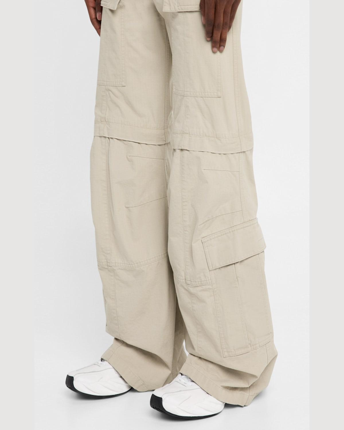 BALENCIAGA Men White Cowskin And Polyester Monday Shoe Sneakers Product Image