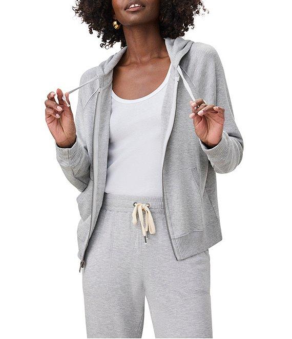 Splendid Long Sleeve Zip Up Hoodie Product Image