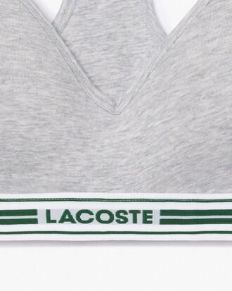 Padded Stretch Cotton Bralette Product Image