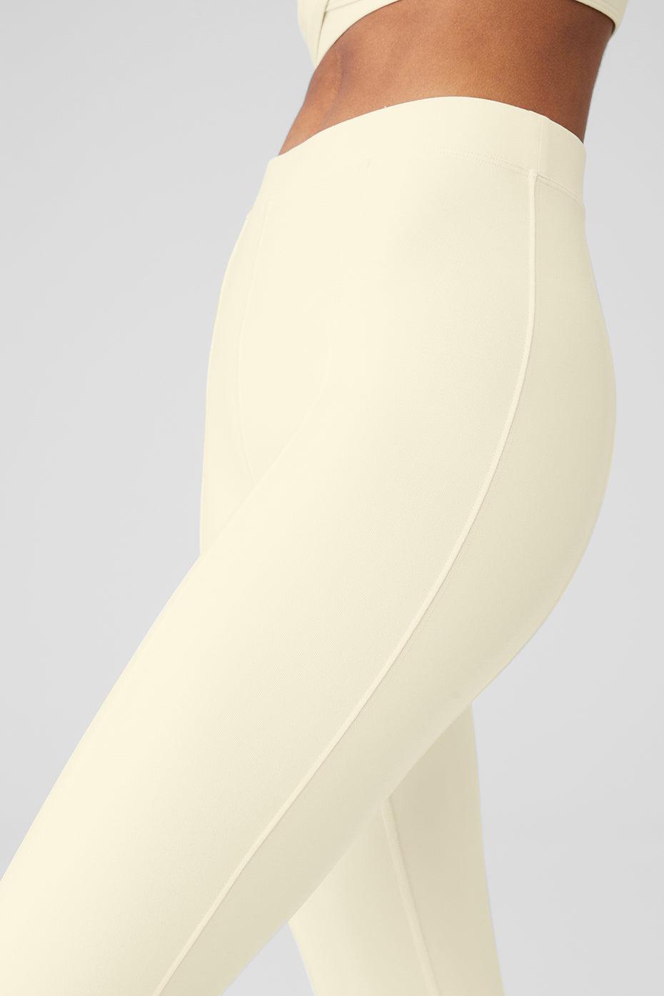 Airbrush High-Waist Enso Legging - French Vanilla Product Image