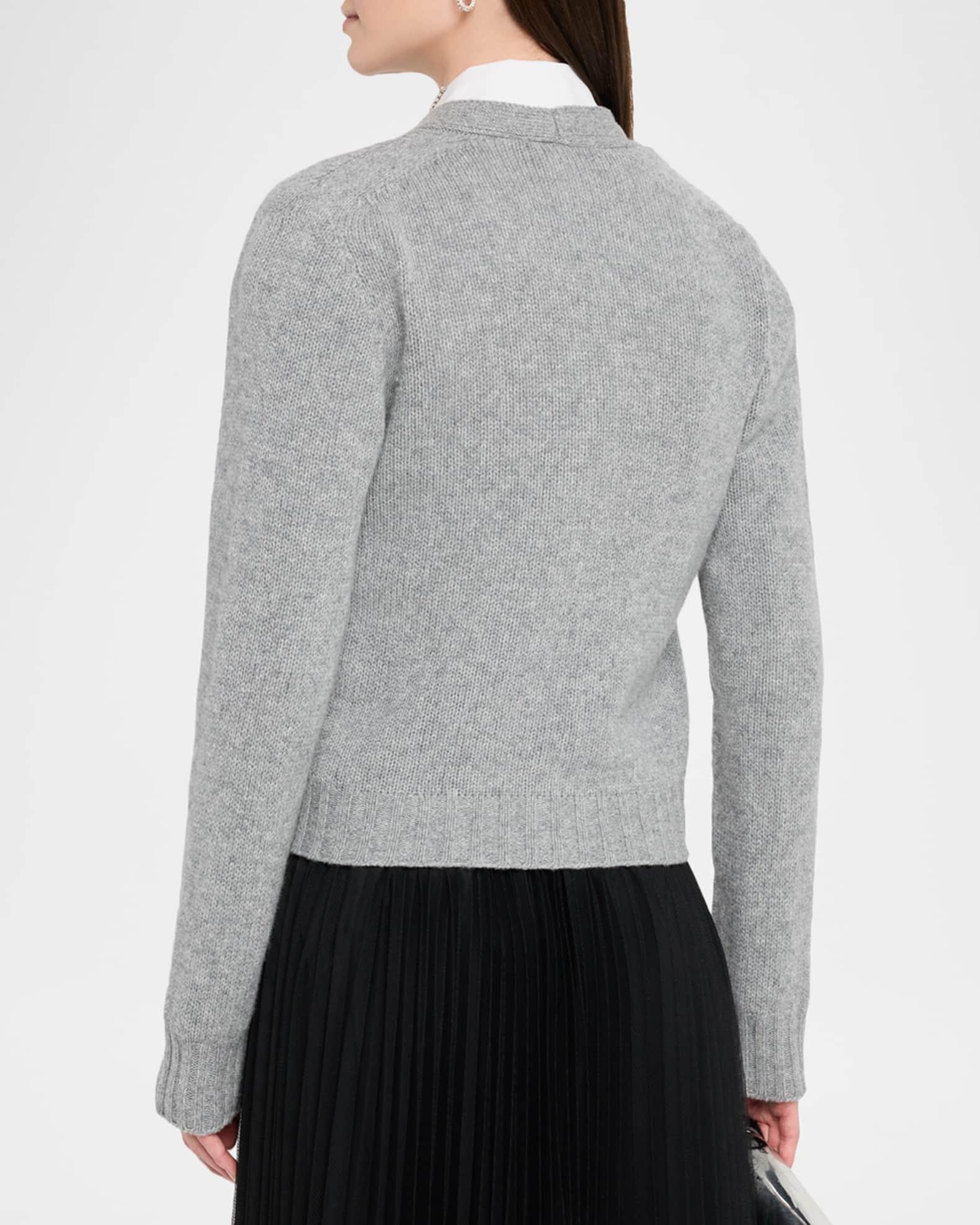 Crystal-Embellished Knit Cardigan Product Image