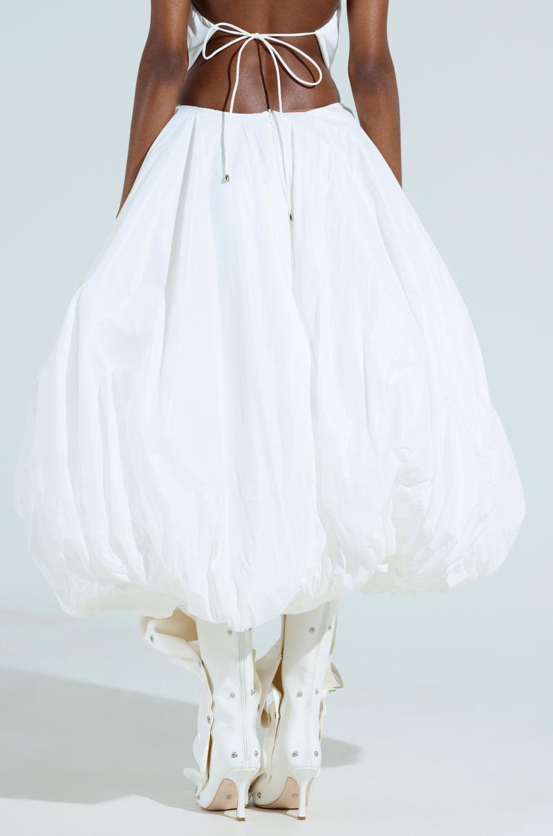 THE BEST MAXI BUBBLE SKIRT Product Image