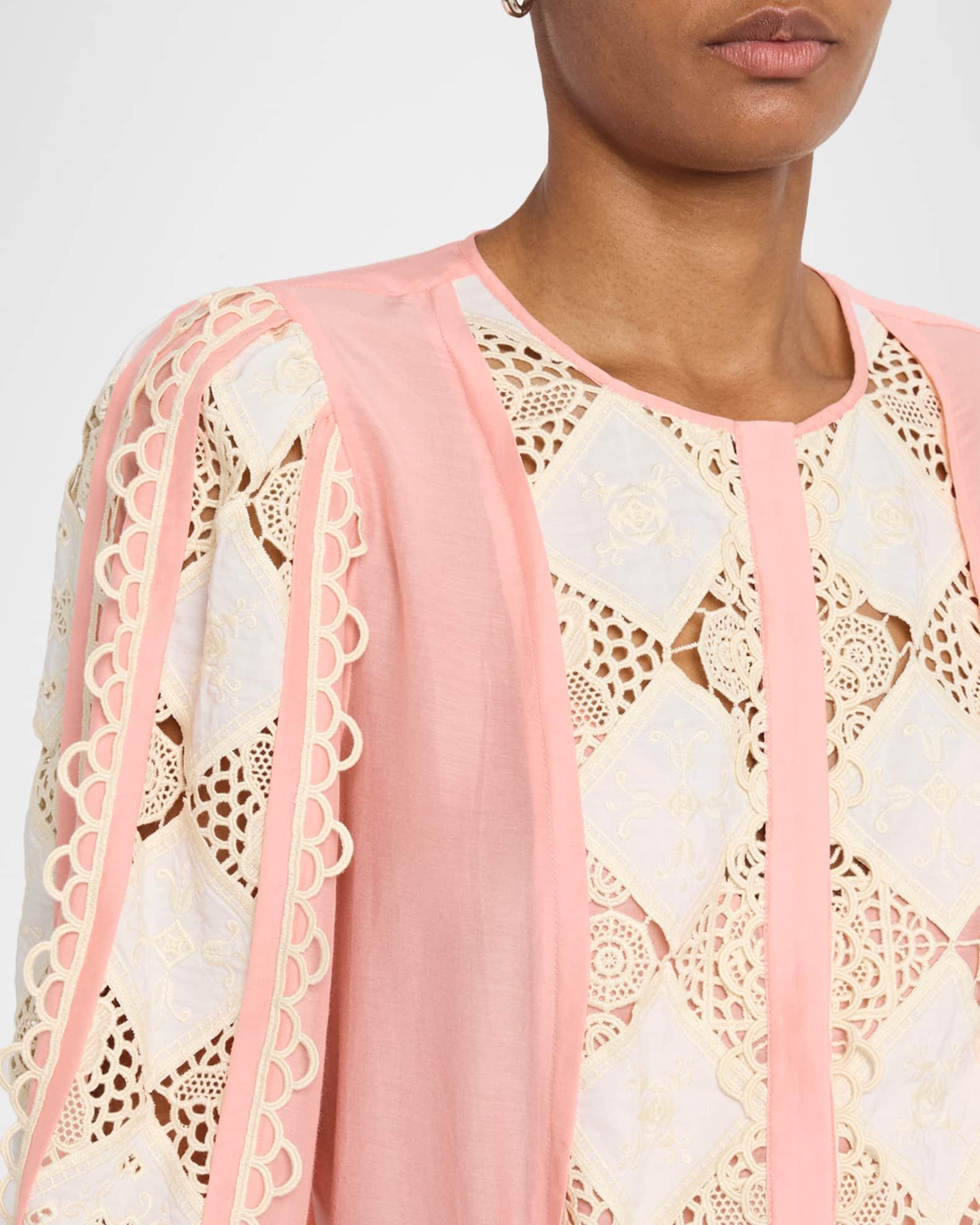 Novi Lace-Embellished Blouse Product Image