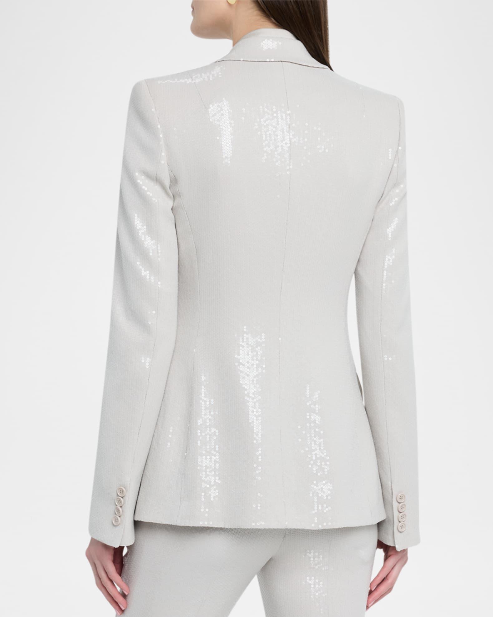 Georgina Sequined One-Button Blazer Product Image