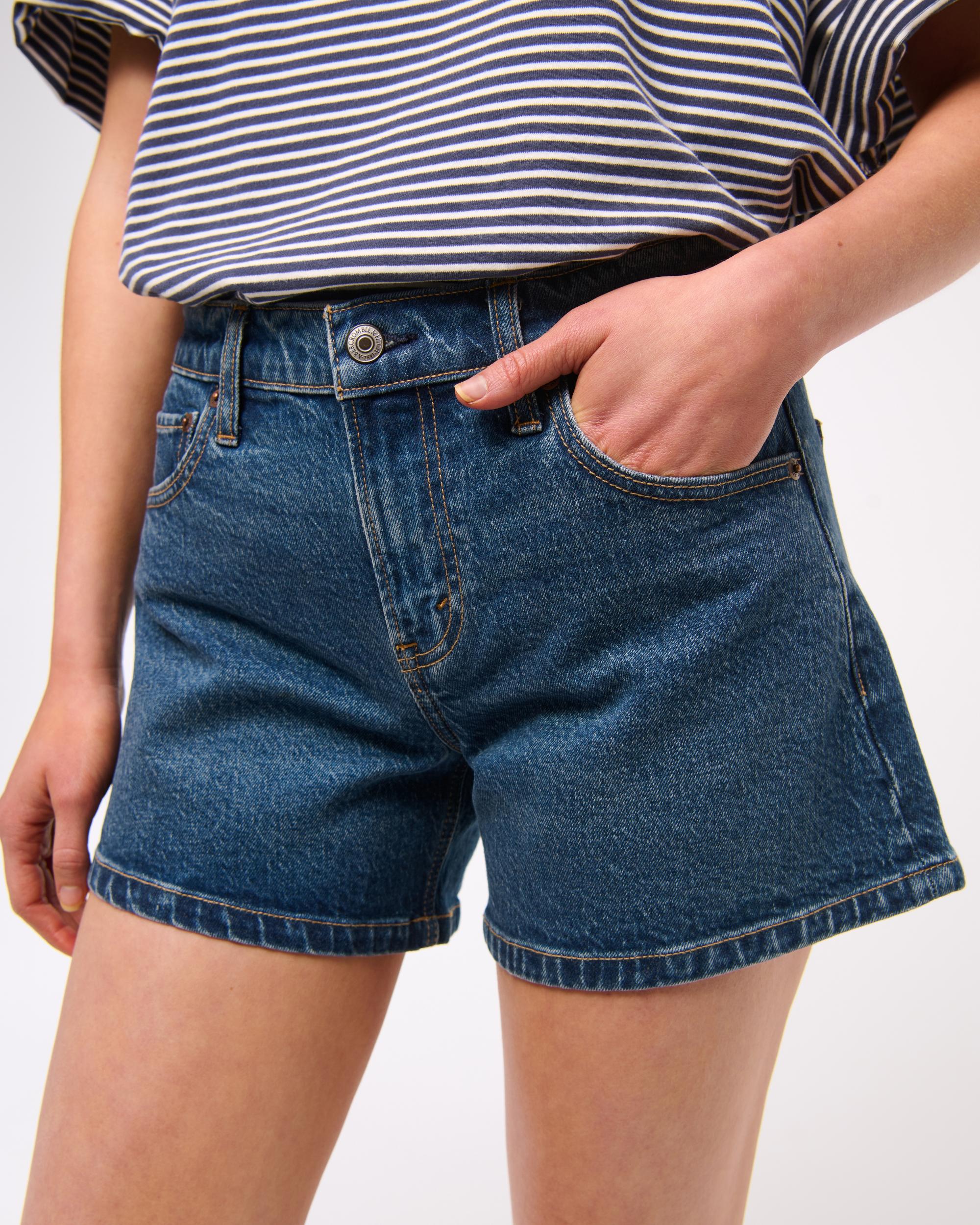 Mid Rise A-Line Short Product Image