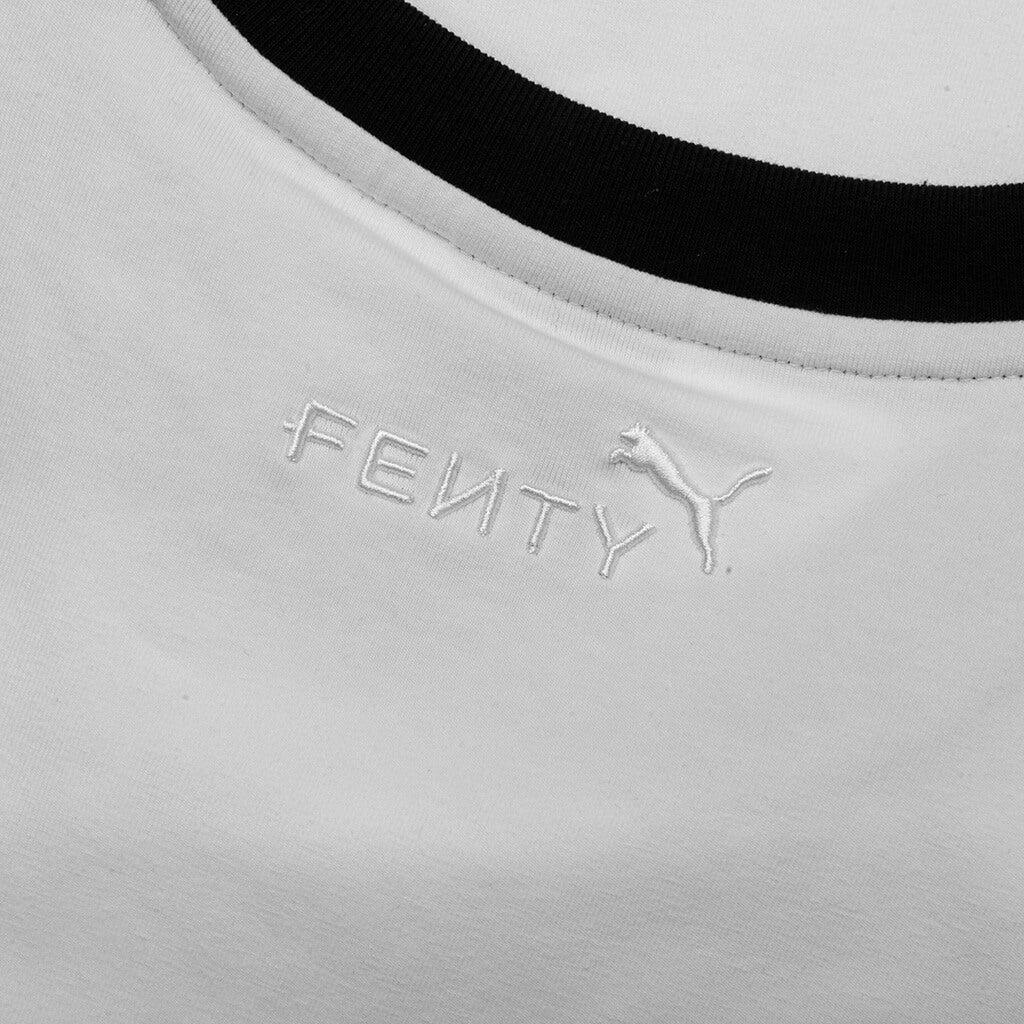 Puma x Fenty T7 Women's Slim Tee - White Female Product Image