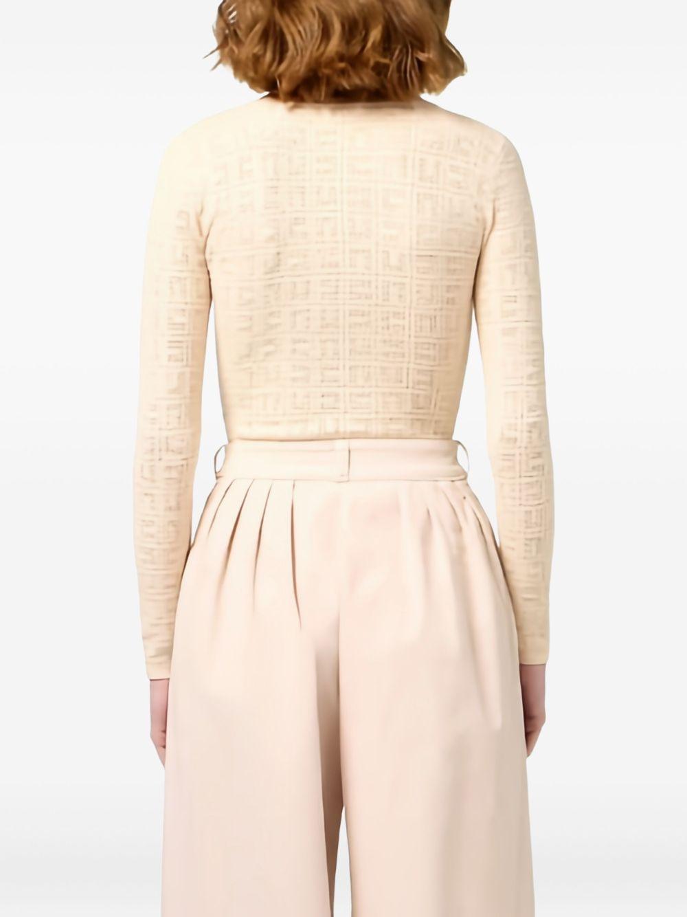 logo-jacquard bodysuit Product Image