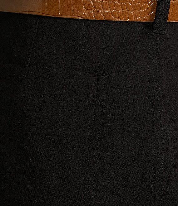 Gibson & Latimer High Rise Wide Leg Front Pocket Ponte Pants Product Image