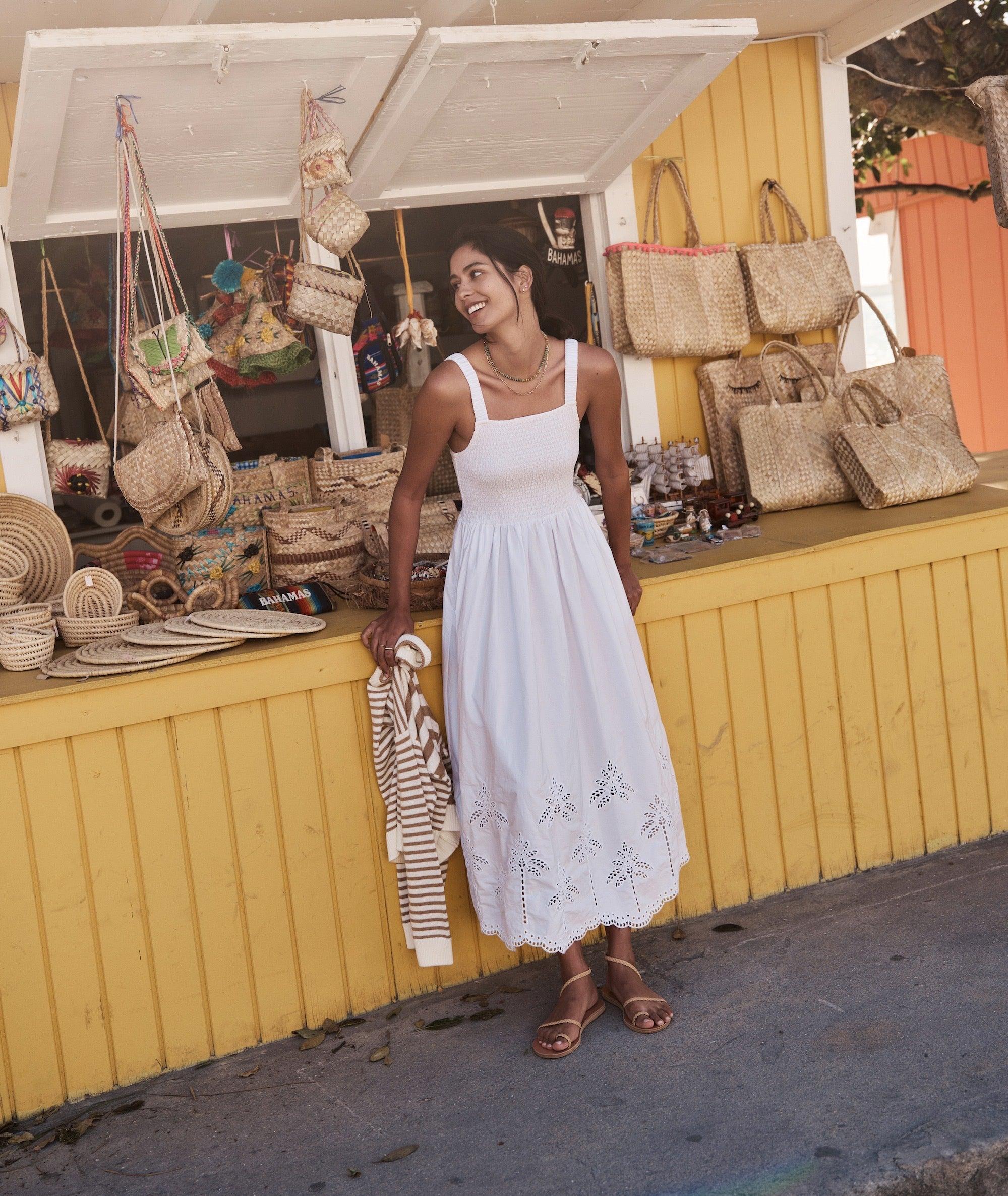 Selene Eyelet Maxi Dress Product Image