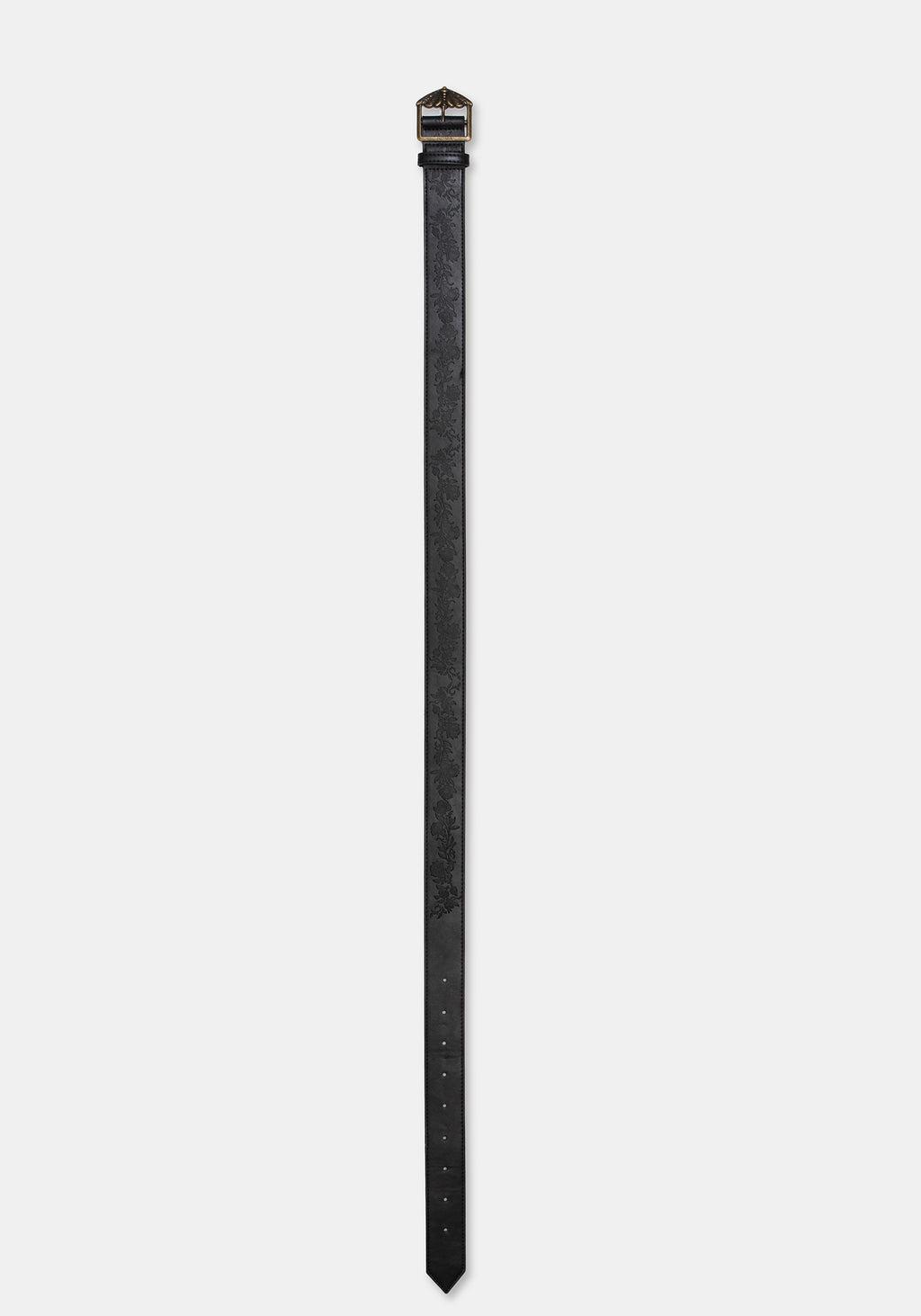 Rosamoth Debossed Buckle Belt Product Image