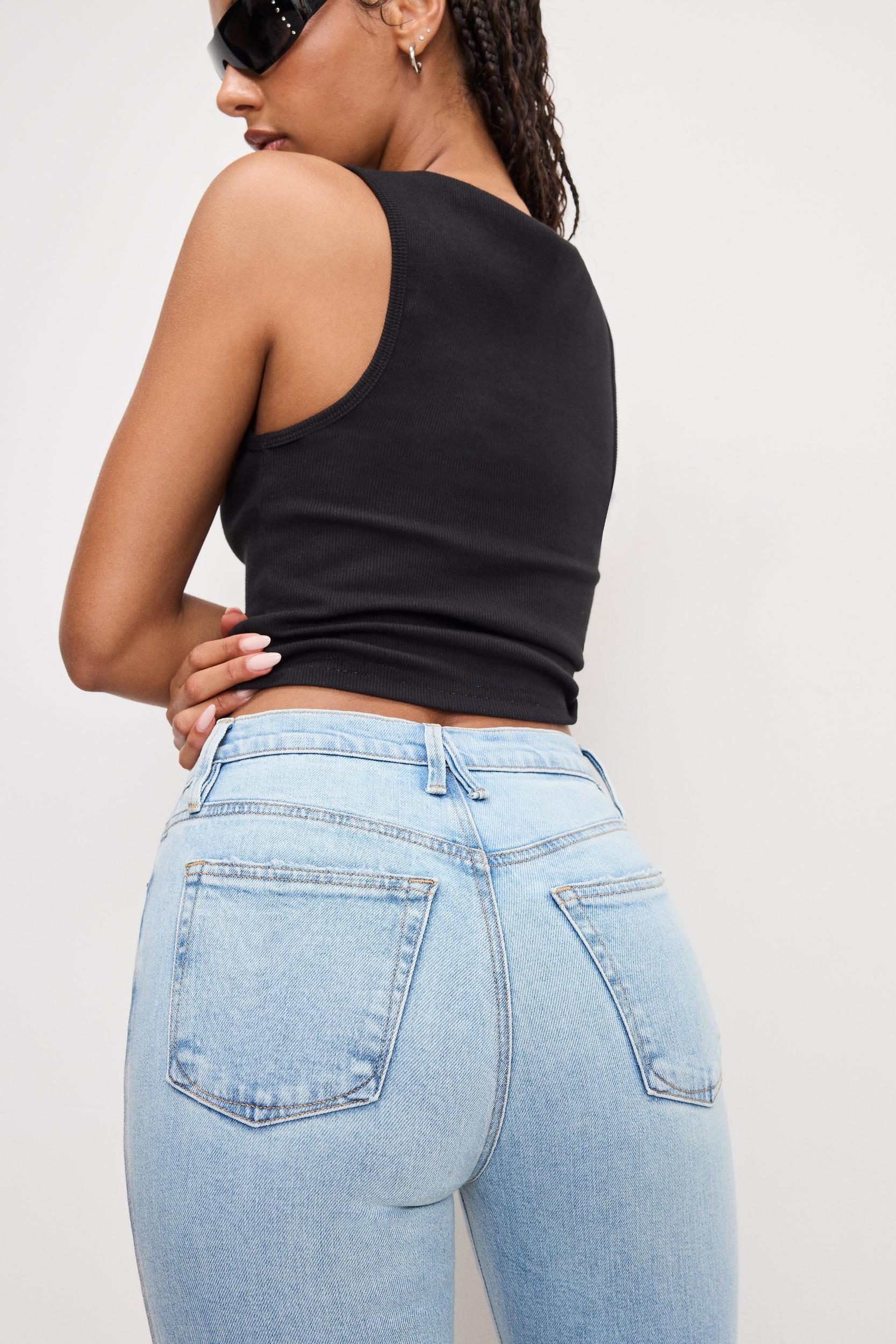 GOOD KICK FLARE JEANS | INDIGO954 Product Image