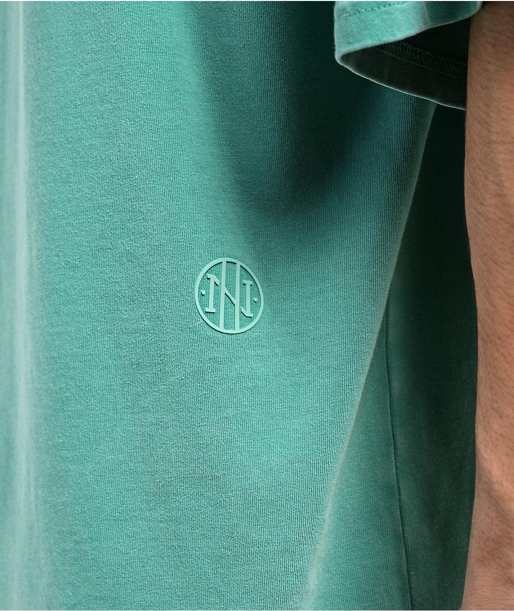 Ninth Hall Fundamentals Teal Oversized T-Shirt  Product Image