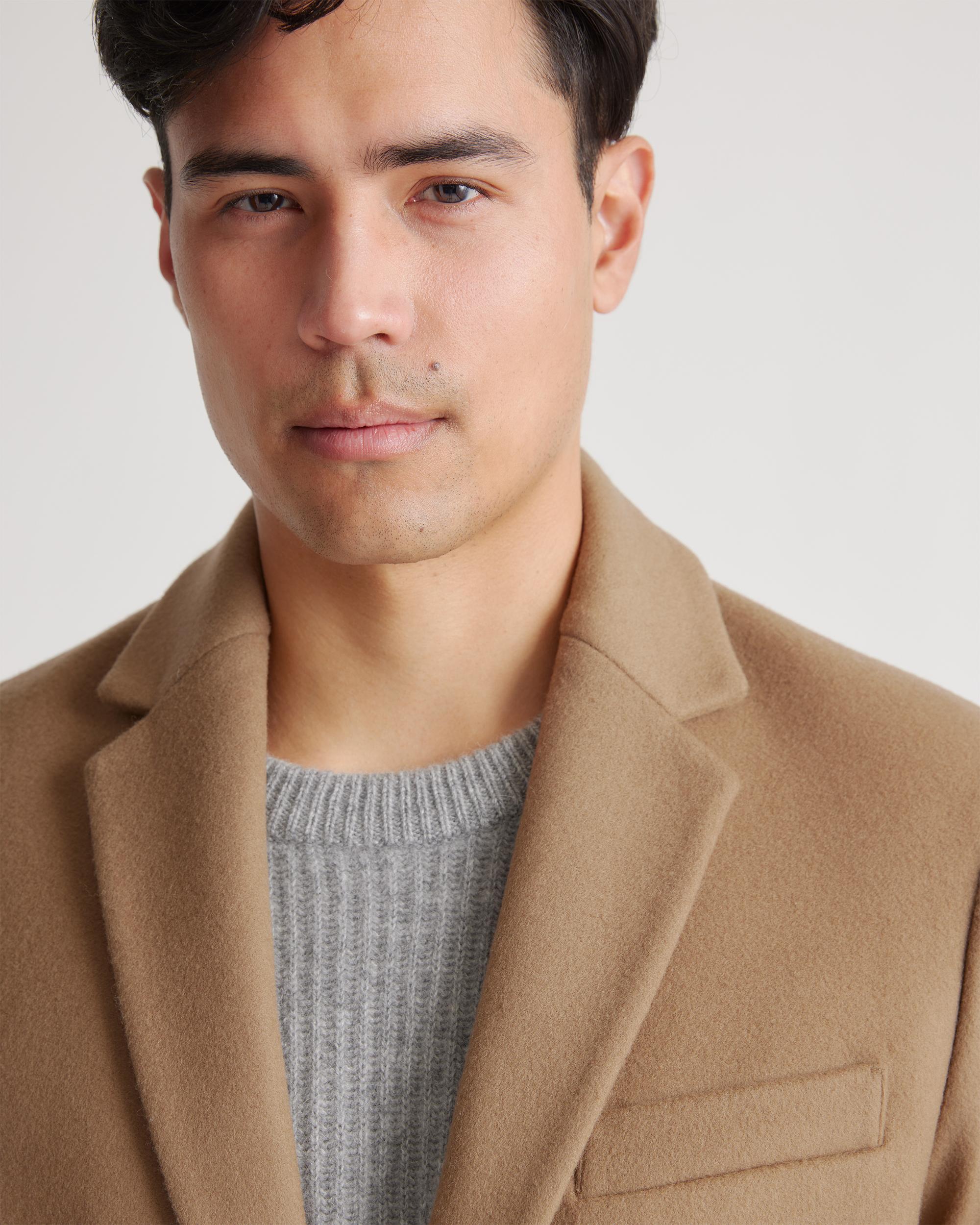 Quince | Men's Italian Wool Overcoat Wool/Nylon Product Image