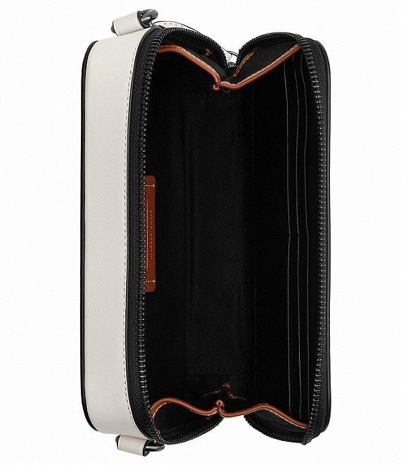 COACH Charter Signature Canvas Leather Slim Crossbody Bag Product Image