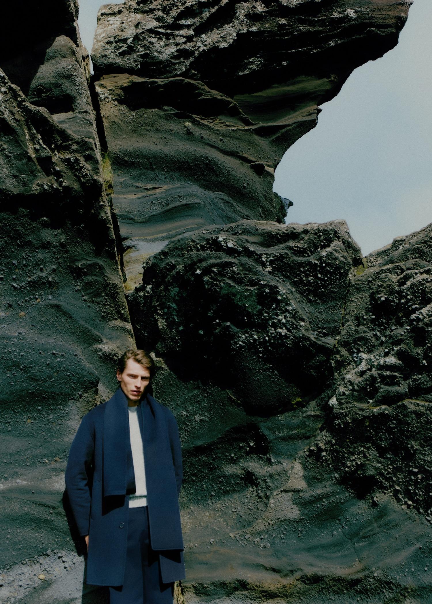 Handmade wool coat - Men | MANGO USA Product Image