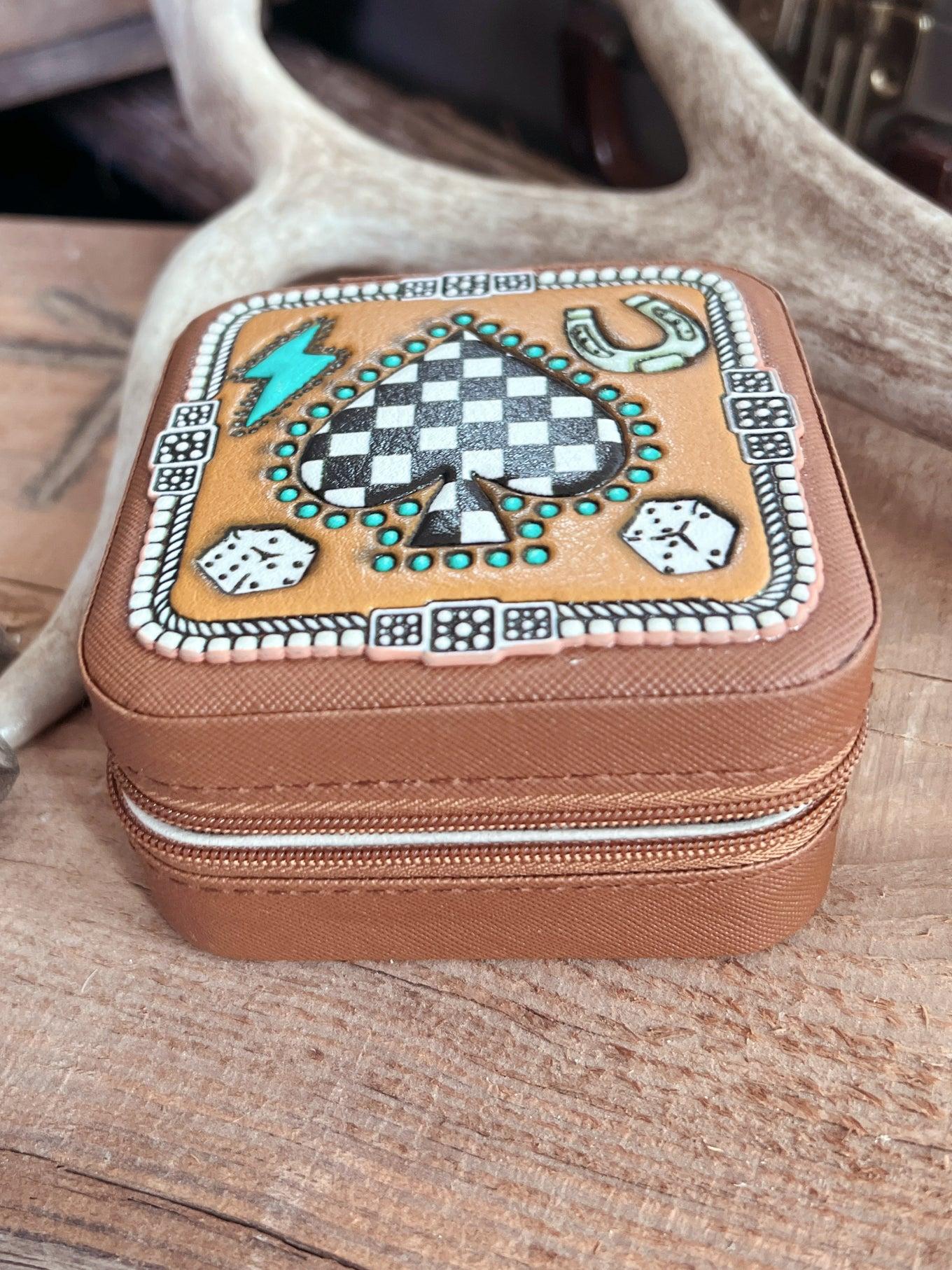 Small Western Style Jewelry Travel Case - 2 designs Product Image