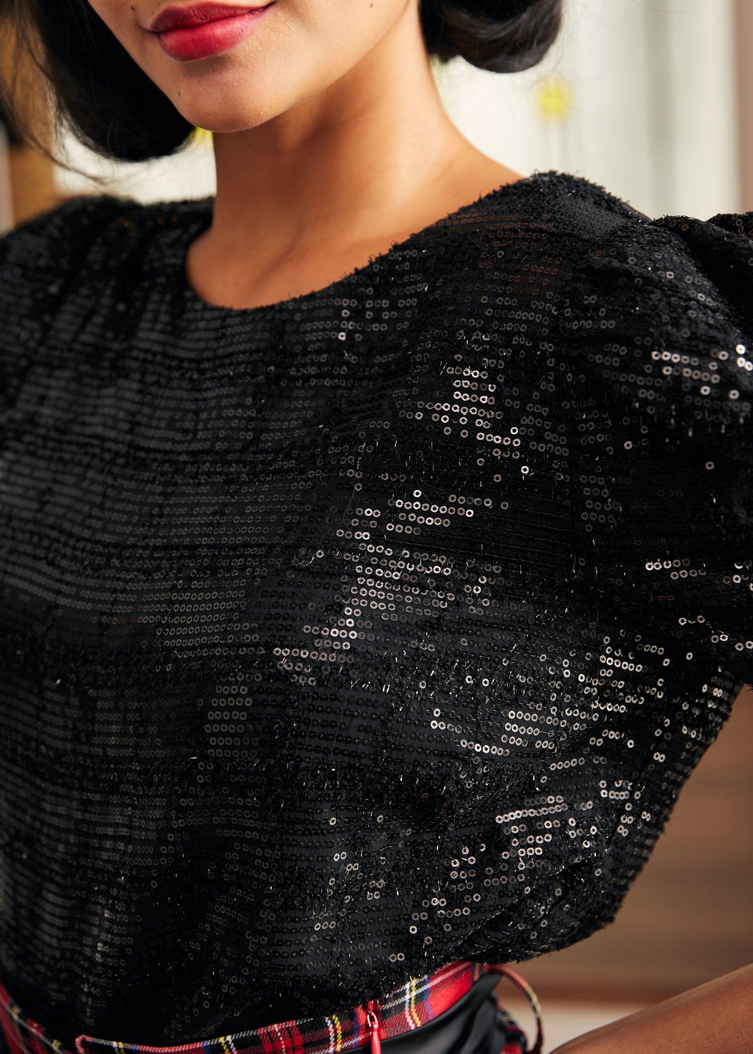 Festive Frolic Bubble Sleeve Crew Product Image