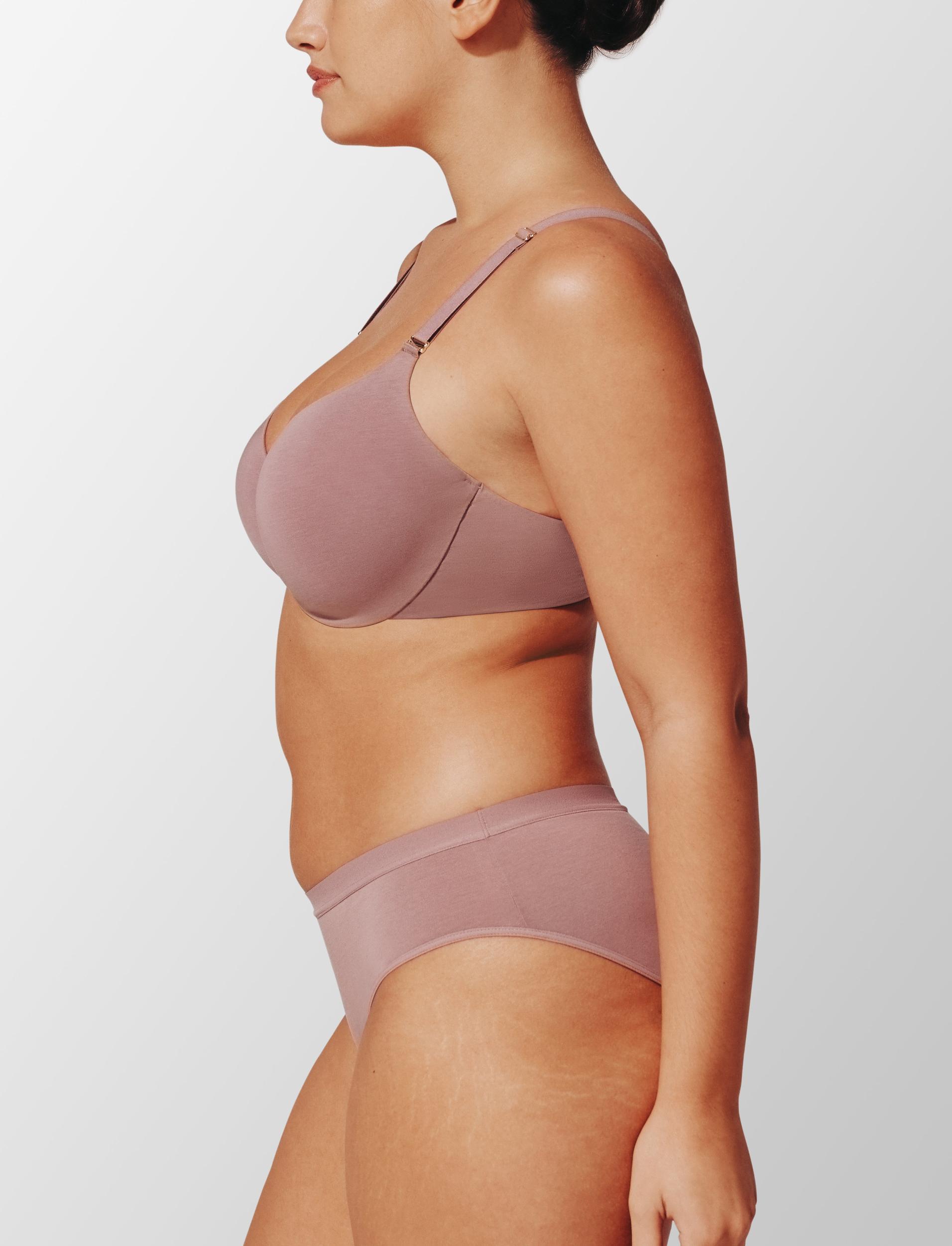 Organic Cloud Cotton T-Shirt Bra Product Image