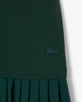 Runway Pleated Jersey Dress Product Image