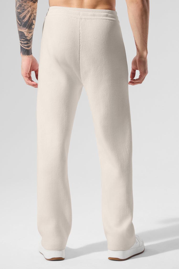 Scholar Straight Leg Sweatpant - Ivory Product Image