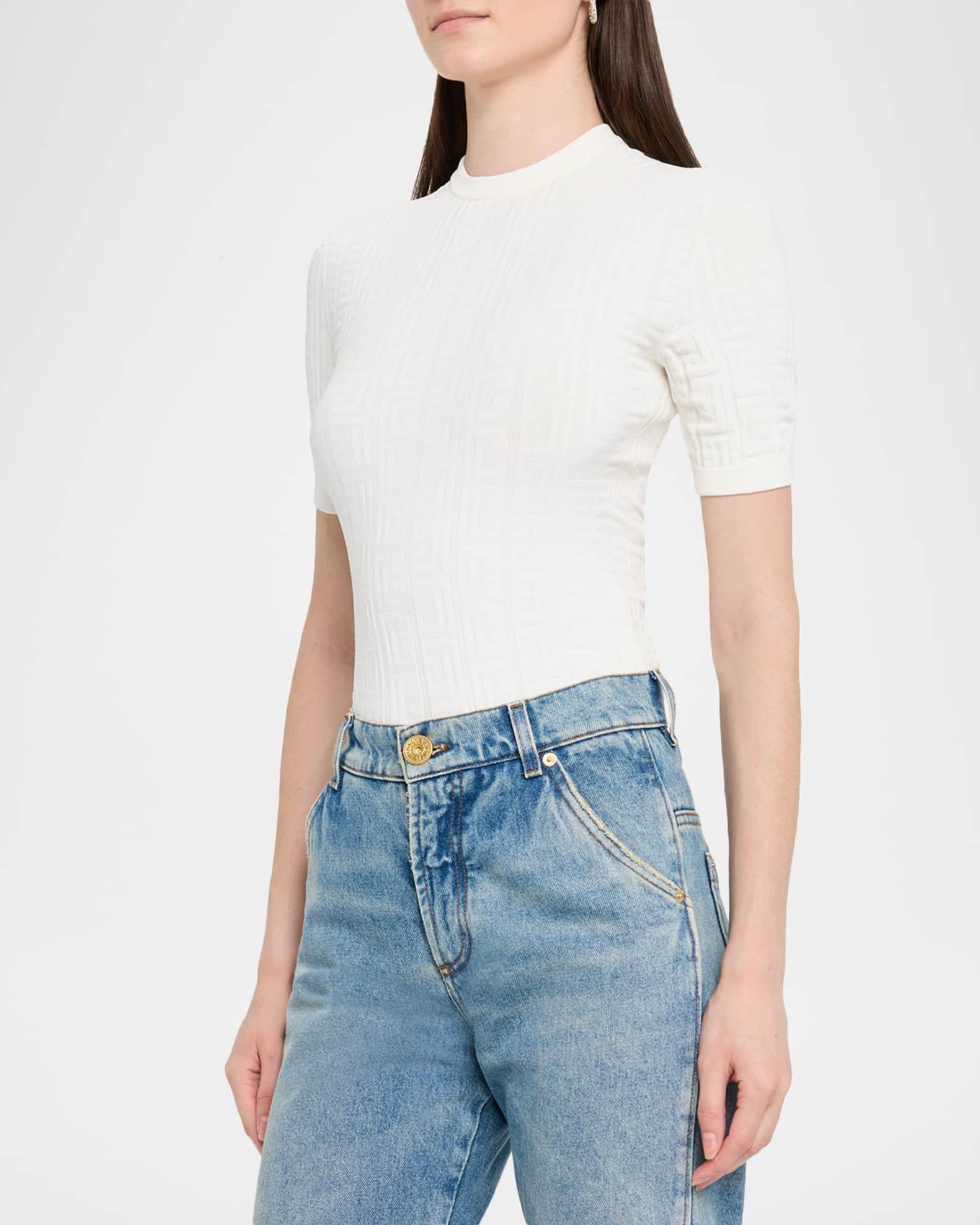 Monogram Knit Top Product Image